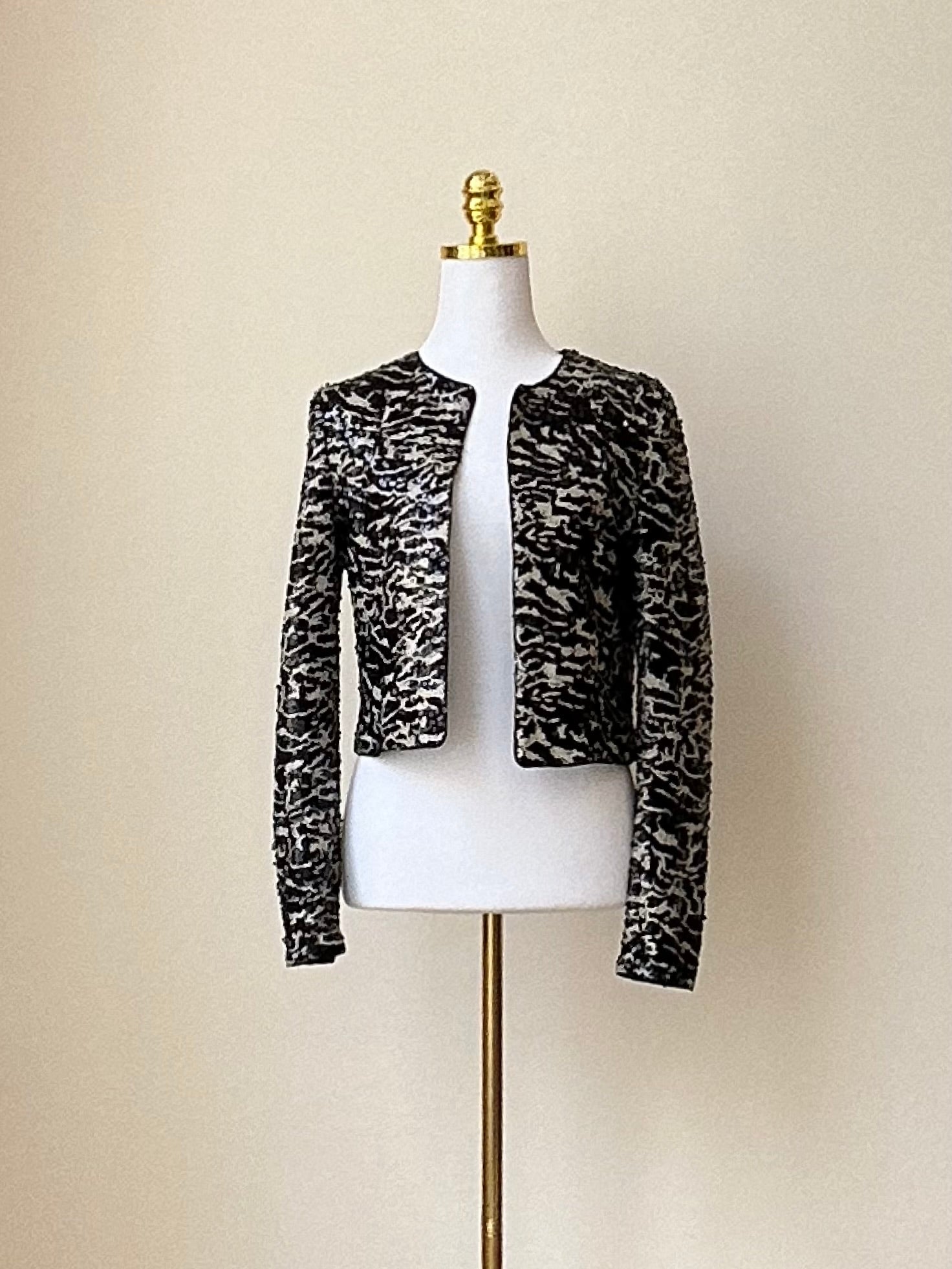 Christian Berg Damen Pailetten Blazer Gr. 34