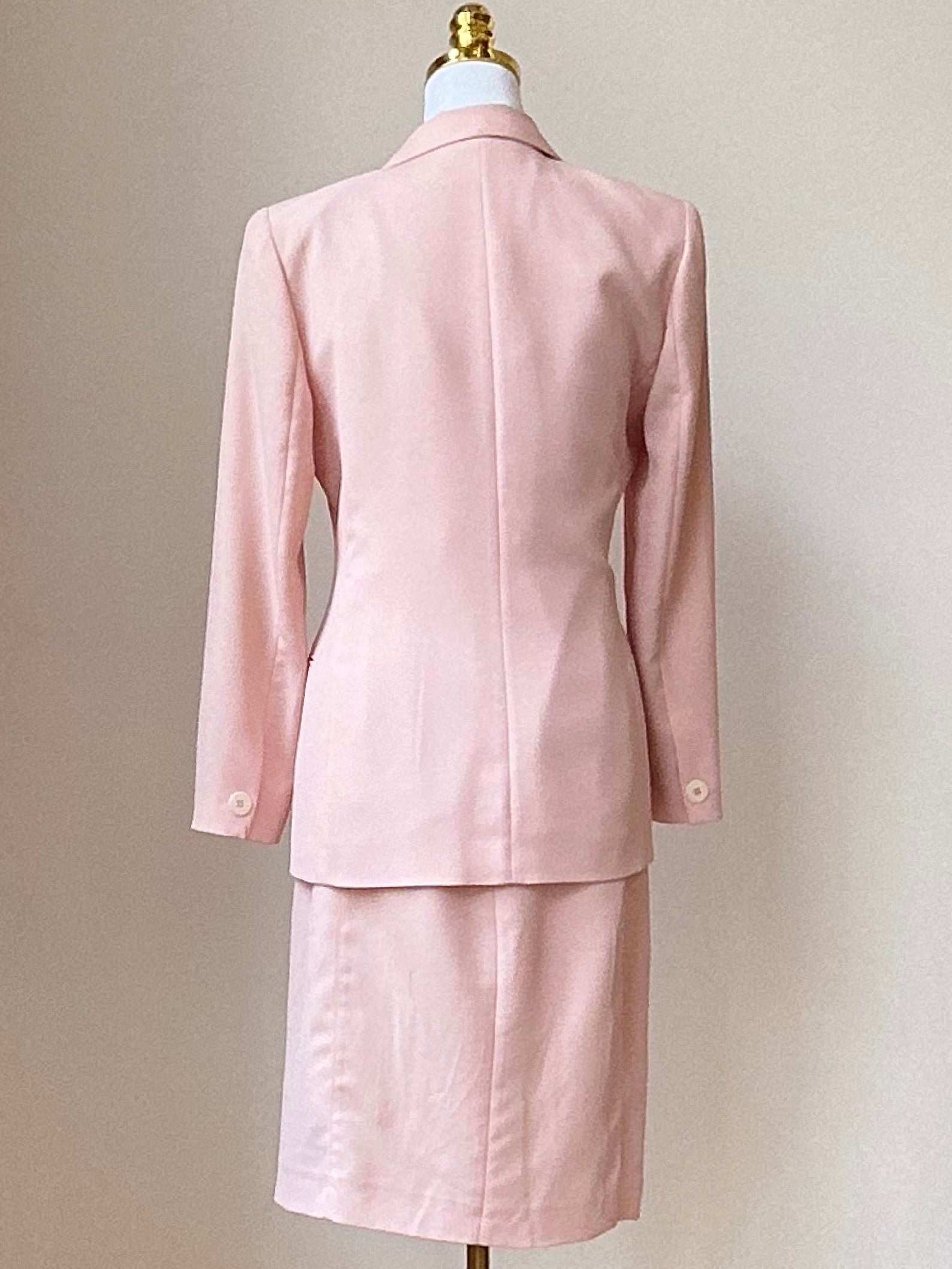 Depolo Damen Blazer Set inkl. Kleid ärmellos Gr. 44
