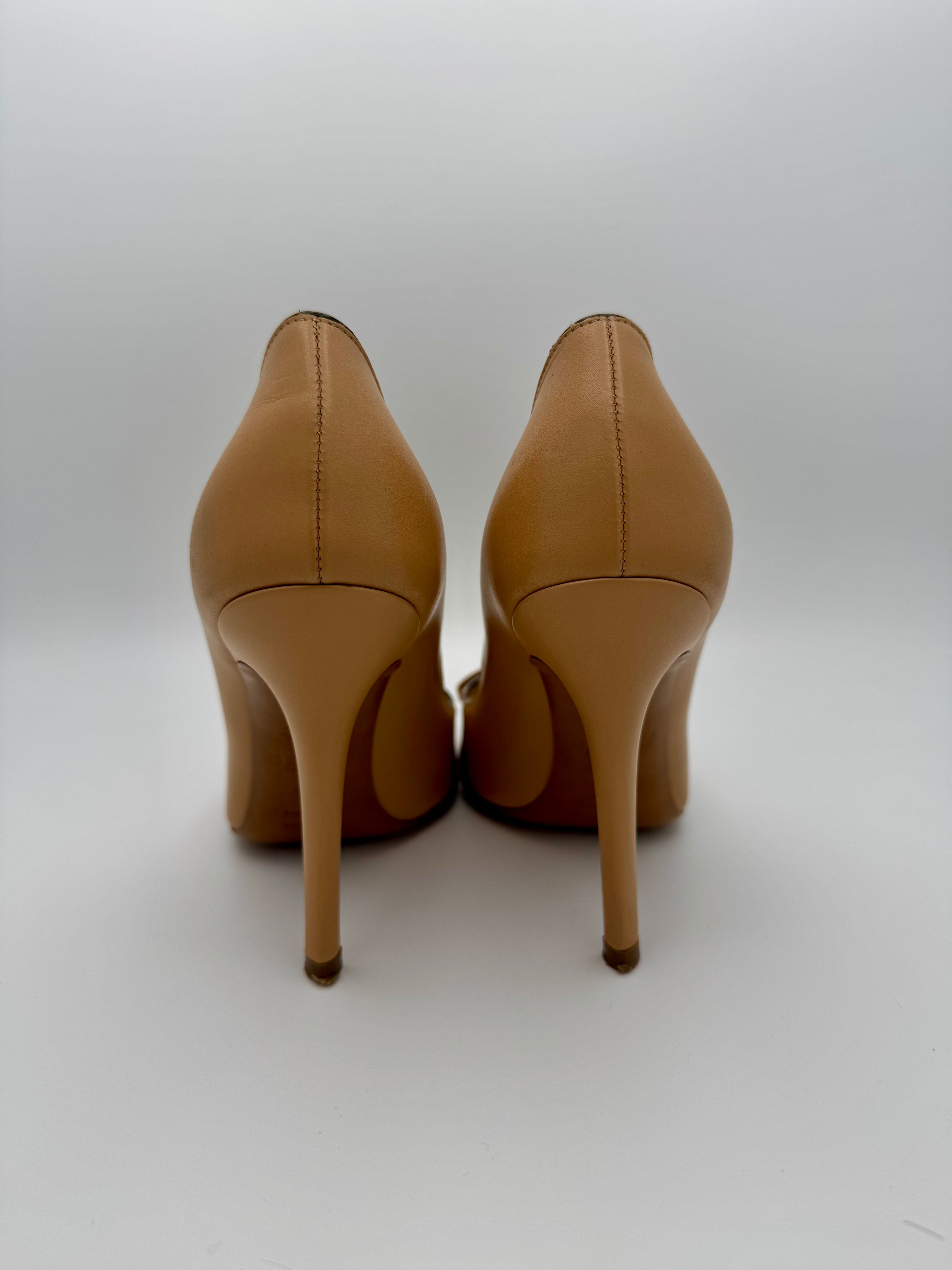 Bally Damen Pumps in Cognac Gr. 36,5