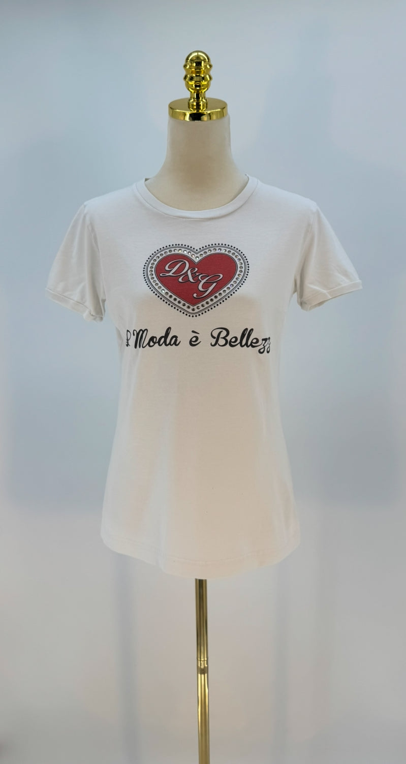 Dolce&Gabbana Damen T-Shirt Gr. 40