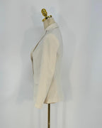 Trussardi Zweiteiler, Creme , Size 40