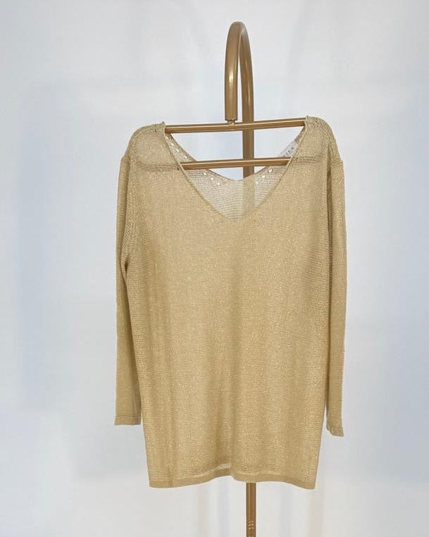 Vila Clothes Pullover, Beige, Size M