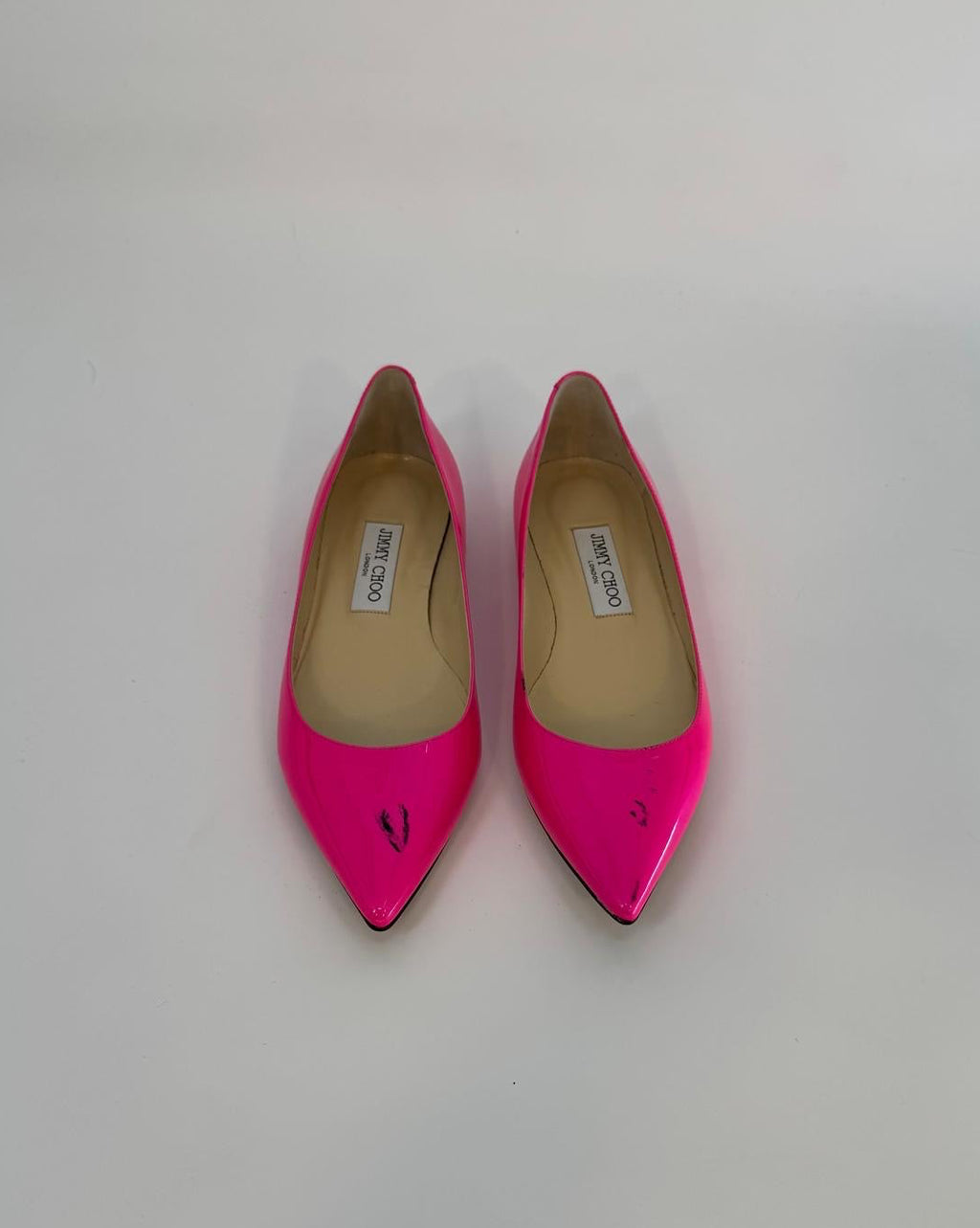Jimmy Choo Ballerinas, Pink, Size 38,5