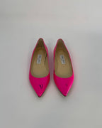 Jimmy Choo Ballerinas, Pink, Size 38,5