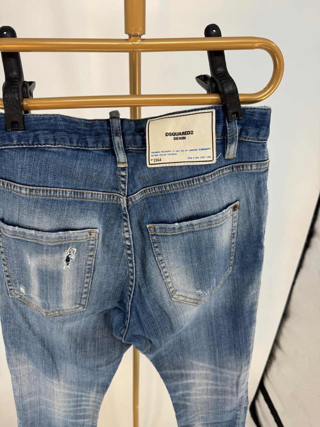 Dsquared2 Hose, Blau, Size 34