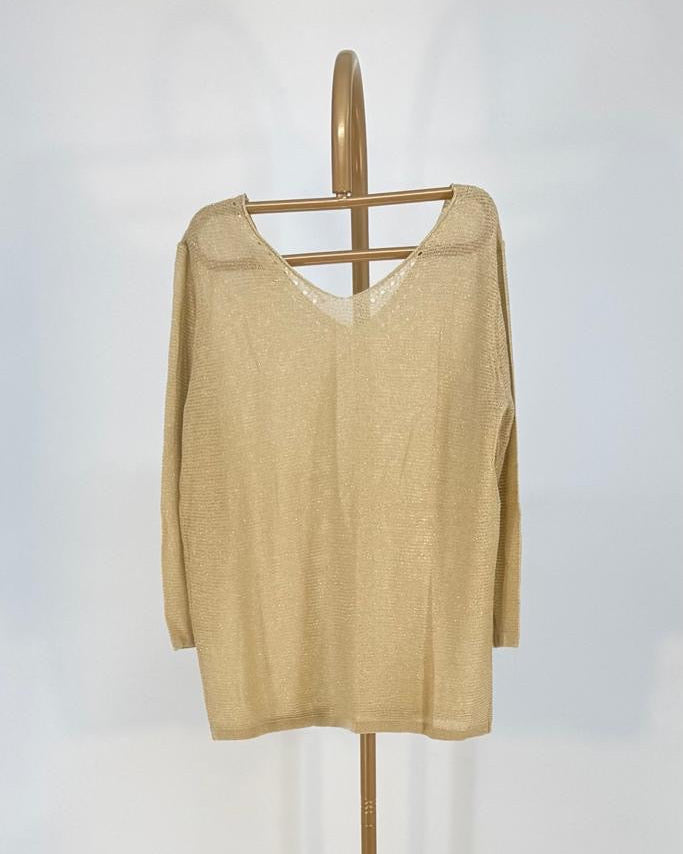 Vila Clothes Pullover, Beige, Size M