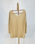 Vila Clothes Pullover, Beige, Size M