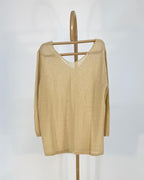 Vila Clothes Pullover, Beige, Size M