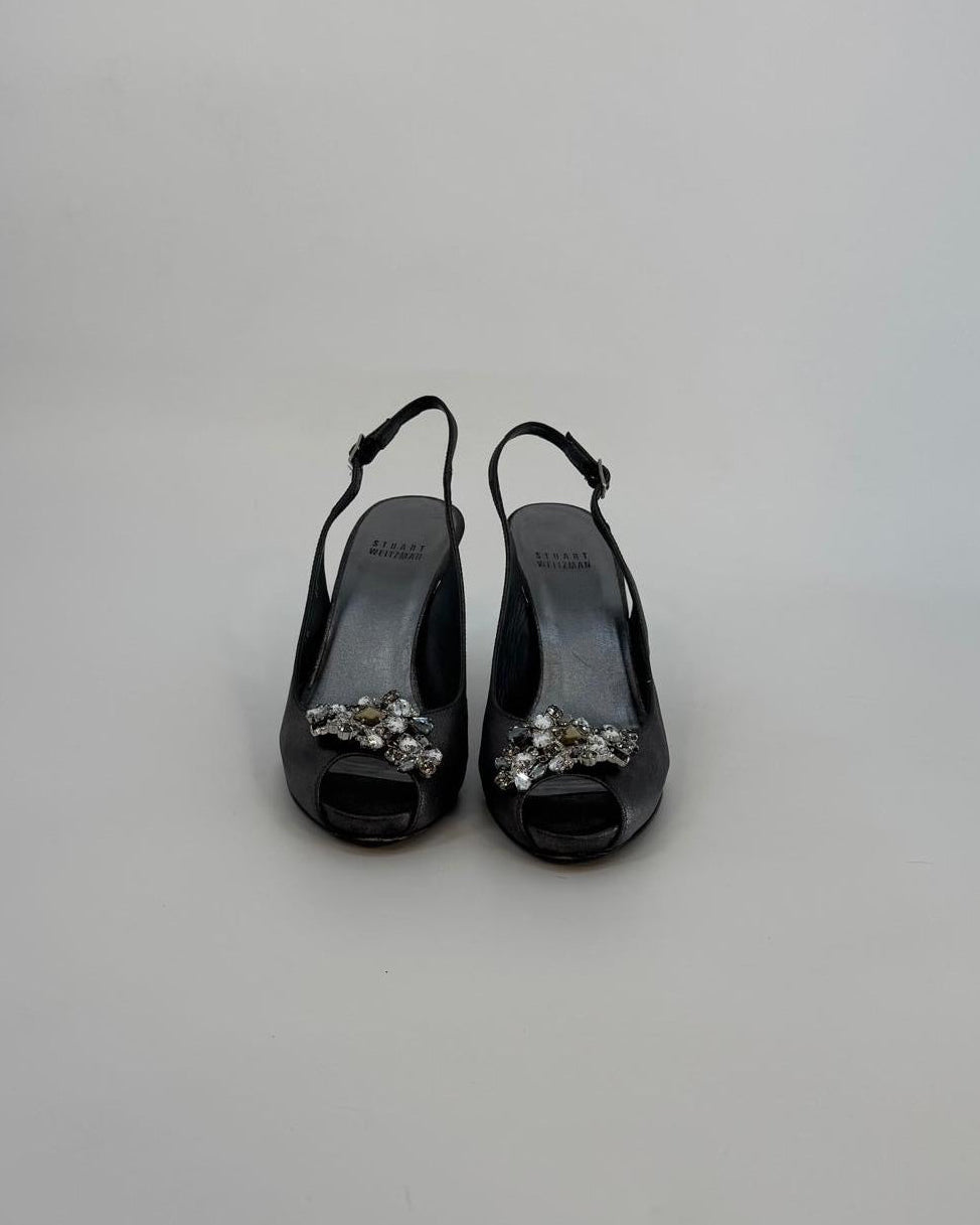 Stuart Weitzman Pumps, Grau, Size 37 ( Seriennummer ML20838 )