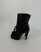 Giorgio Armani, Schwarz, Size 37