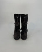 Giorgio Armani, Schwarz, Size 37