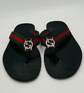 Gucci Sandalen, Schwarz, Size 10,5 (44 1/2)
