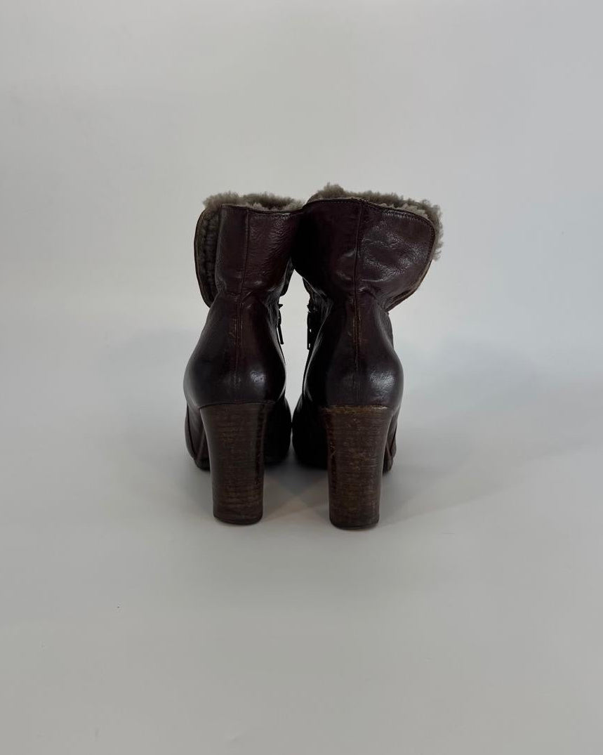 Moma Stiefel, Braun, Size 38