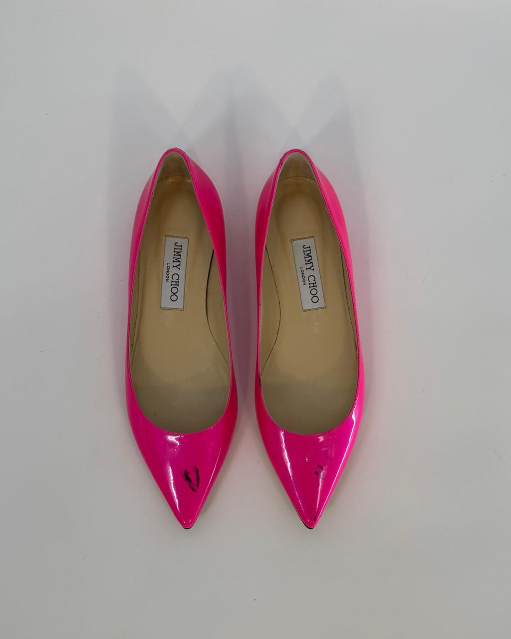 Jimmy Choo Ballerinas, Pink, Size 38,5