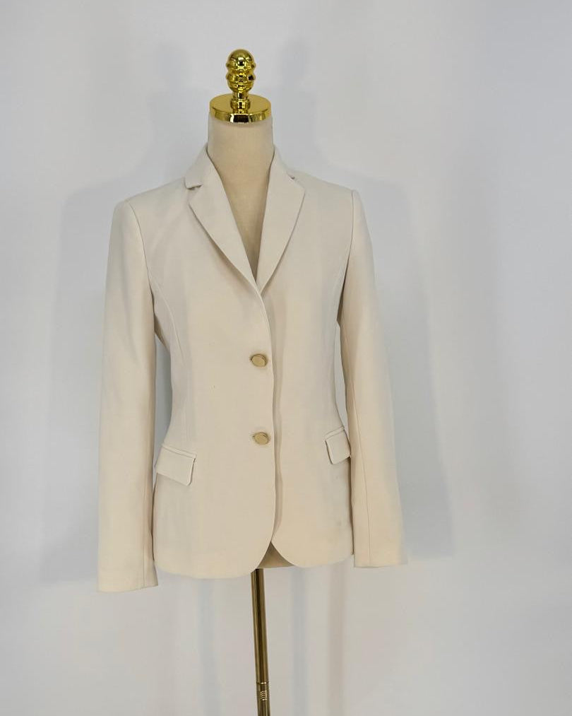 Trussardi Zweiteiler, Creme , Size 40