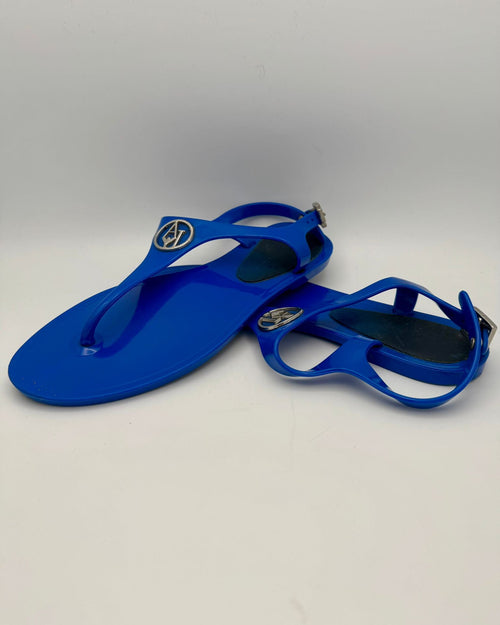 Armani Jeans Sandalen, Blau, Size 38