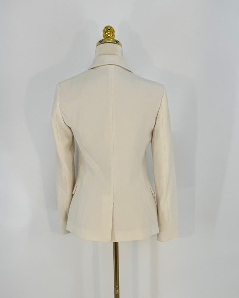 Trussardi Zweiteiler, Creme , Size 40