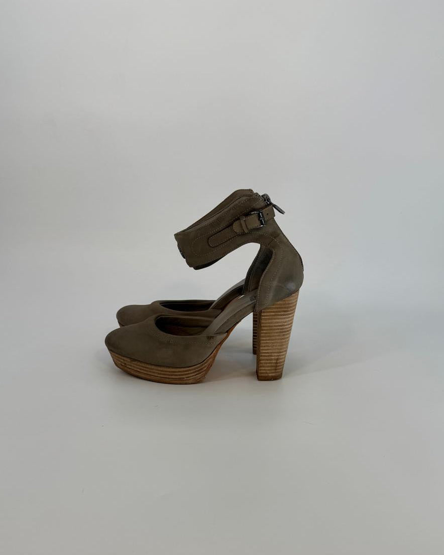 Belstaff Pump, Grau, Size 38