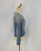 Met Jeans Jacke, Blau, Size S