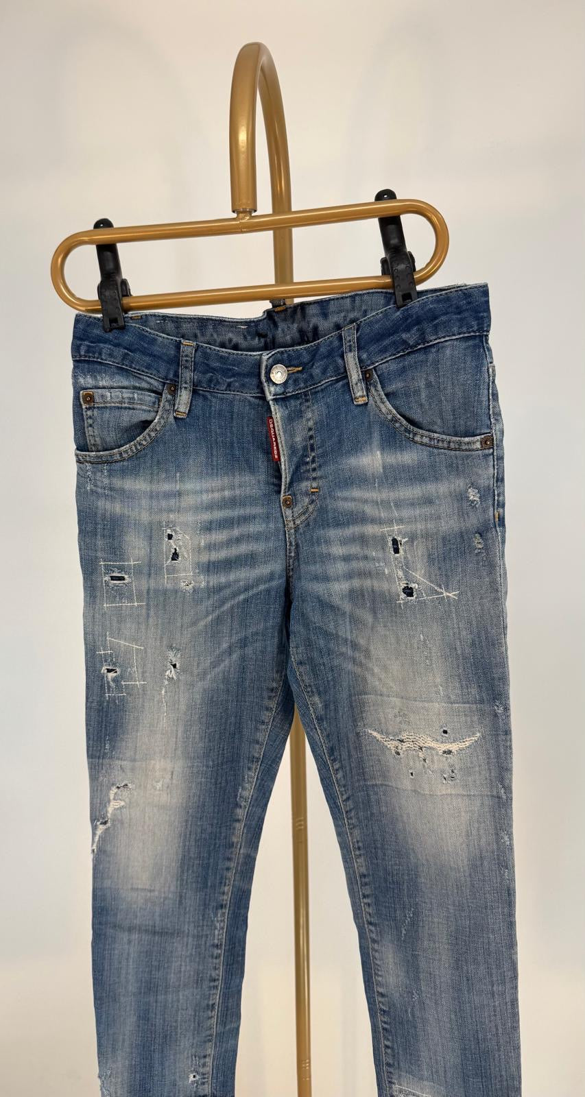 Dsquared2 Hose, Blau, Size 34