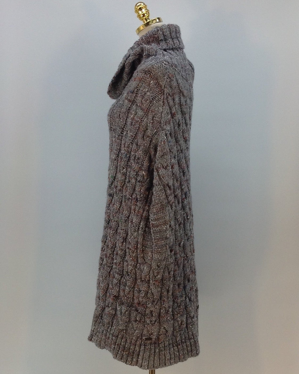 Boss Orange Strick-Poncho, Grau, Size Uni.