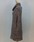 Boss Orange Strick-Poncho, Grau, Size Uni.