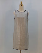 Massimo Dutti Kleid, Beige, Size 40