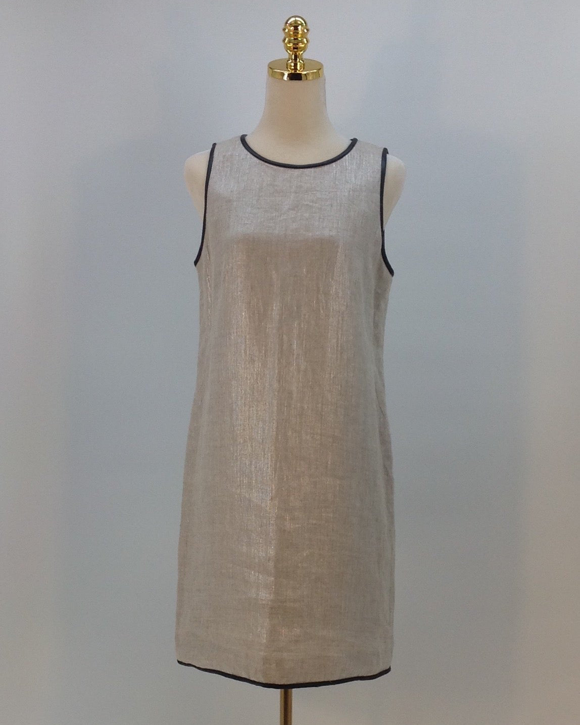 Massimo Dutti Kleid, Beige, Size 40