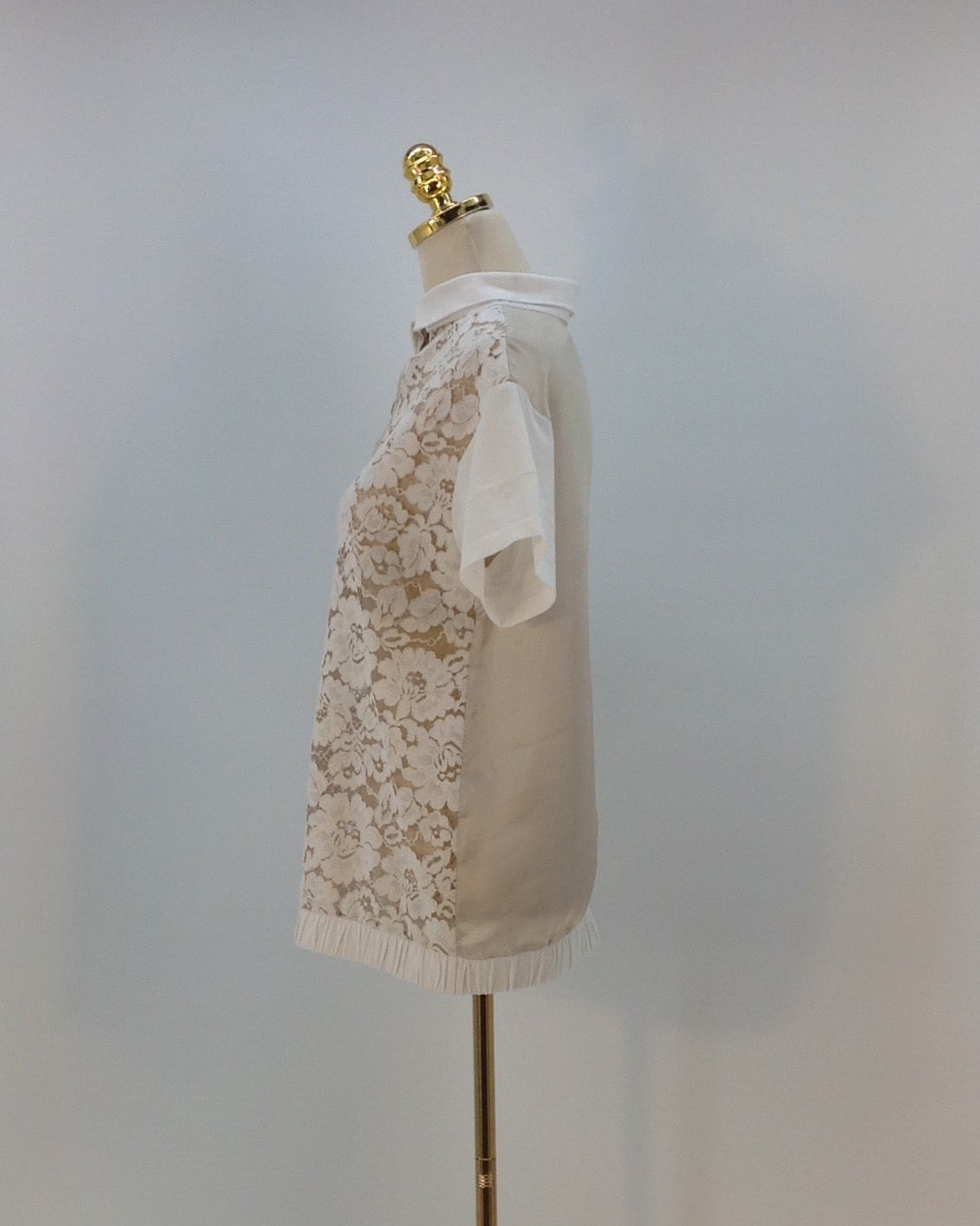 Twin Set Simona Barbieri Shirt, Beige, Size XS / 34
