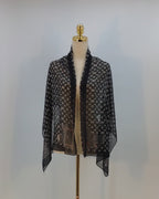 Louis Vuitton Schal, Schwarz