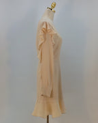 Trussardi Jeans Kleid, Beige, Size 42