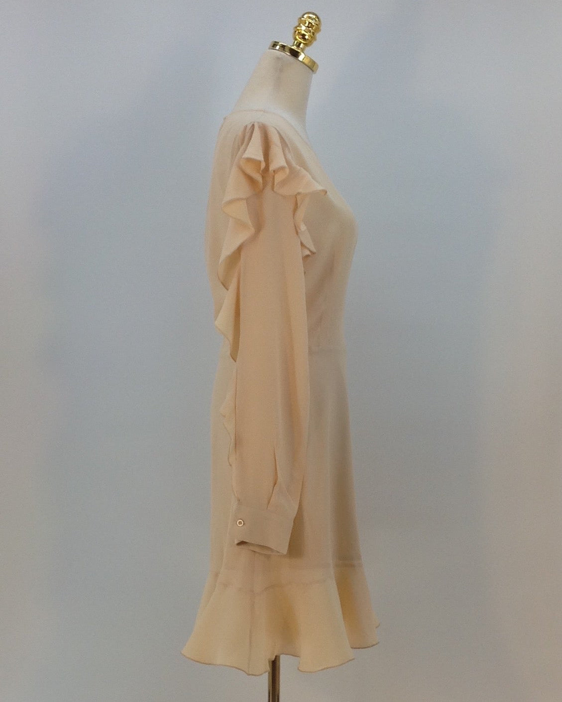 Trussardi Jeans Kleid, Beige, Size 42