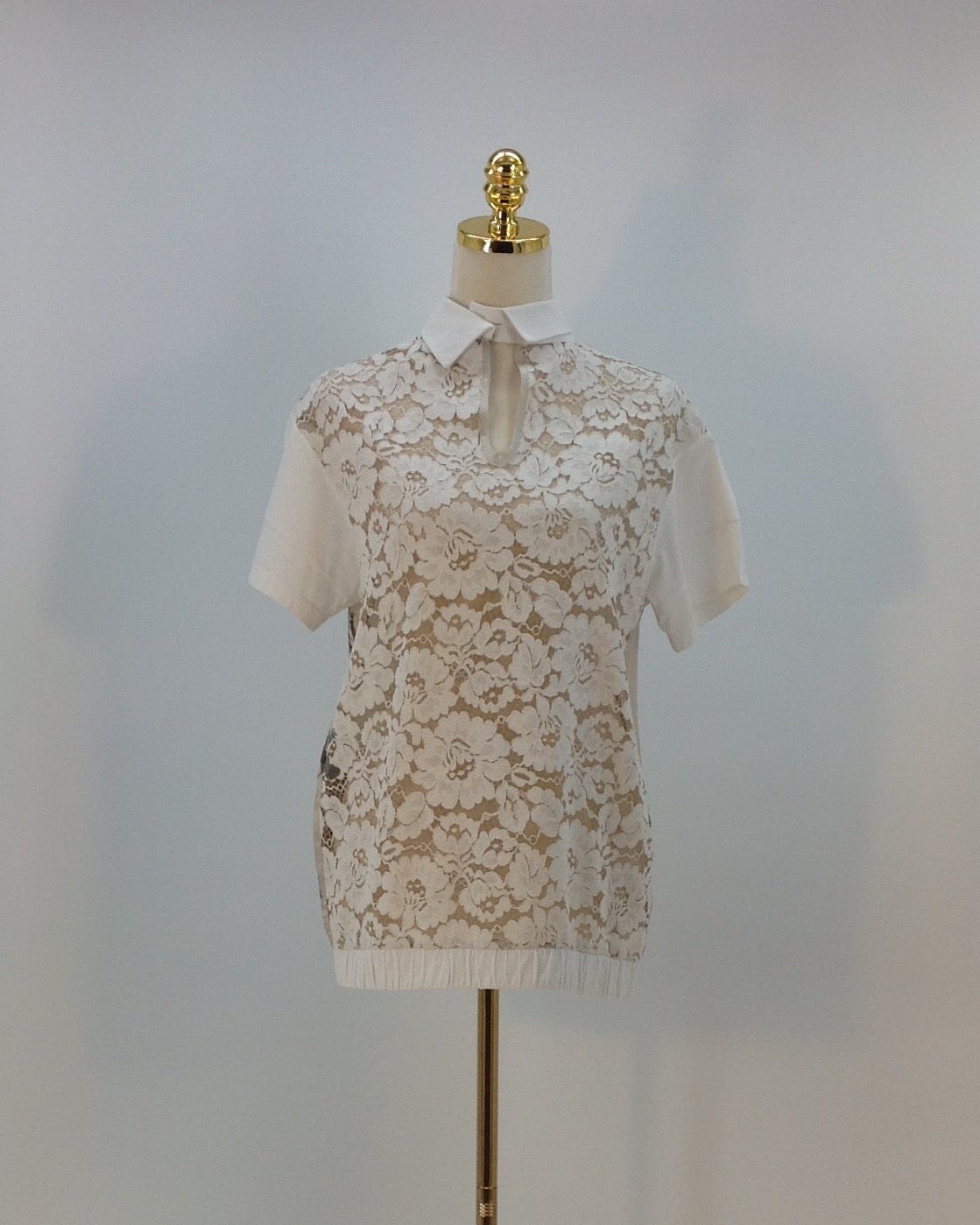 Twin Set Simona Barbieri Shirt, Beige, Size XS / 34