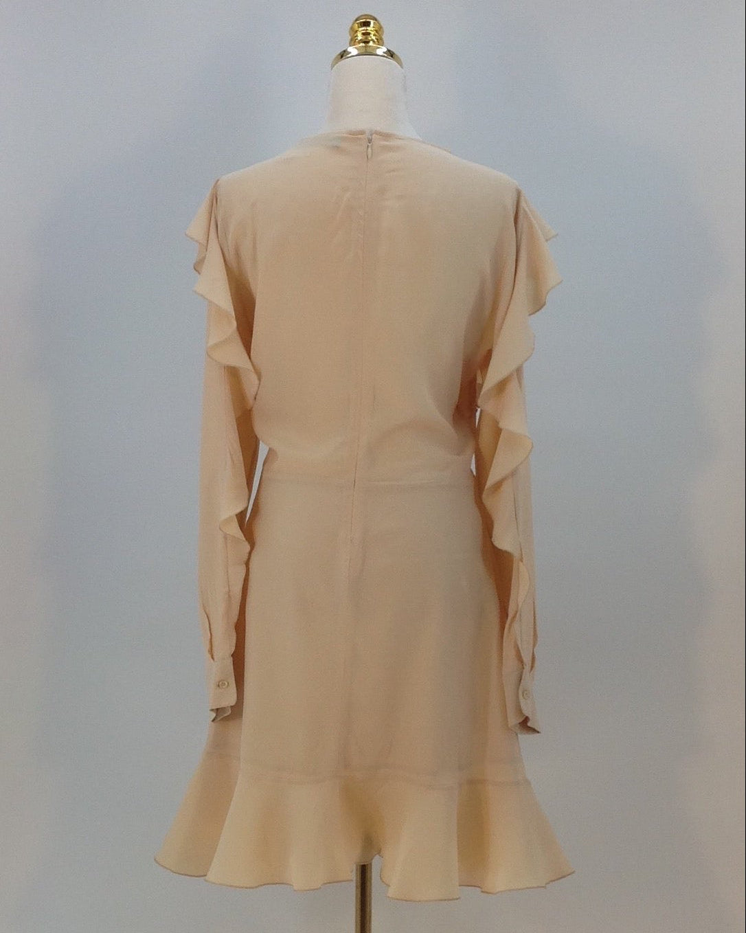 Trussardi Jeans Kleid, Beige, Size 42