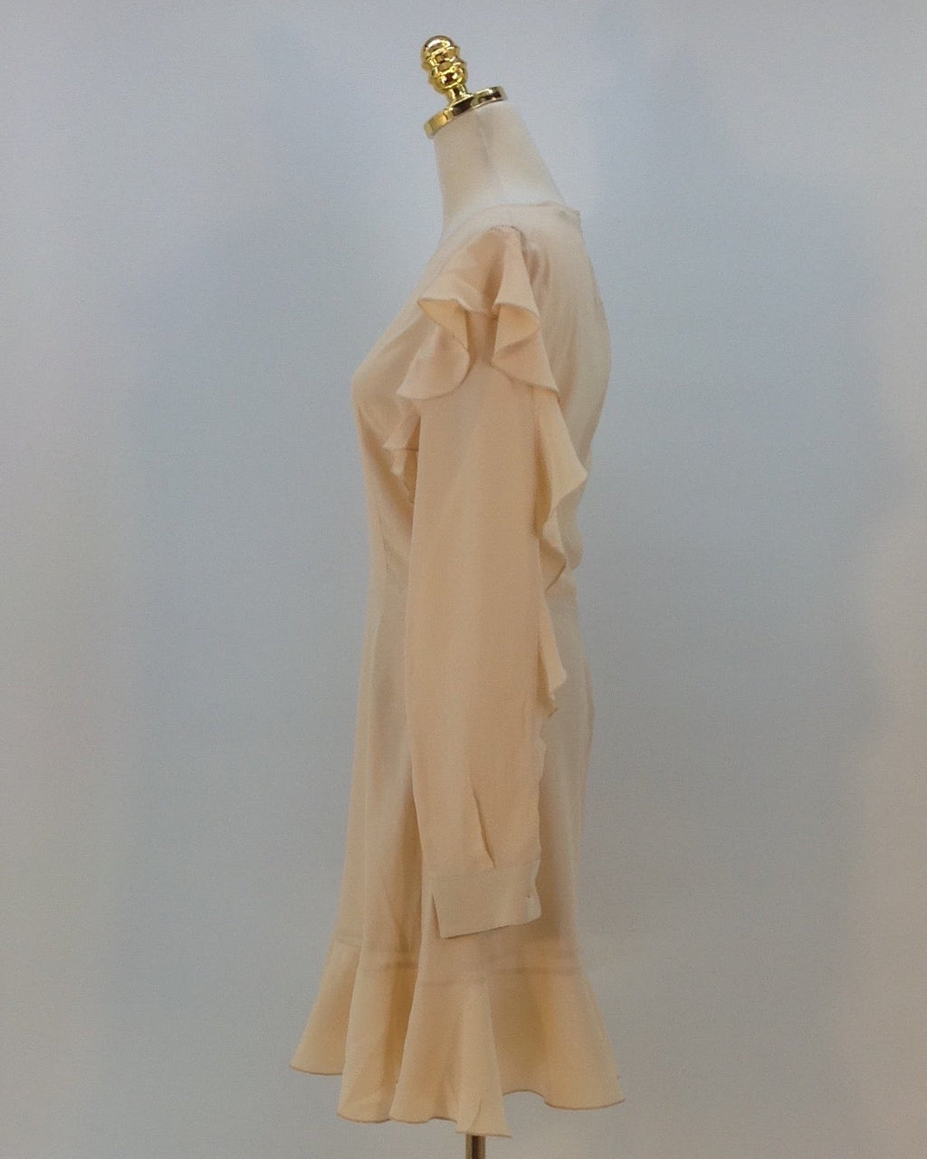 Trussardi Jeans Kleid, Beige, Size 42