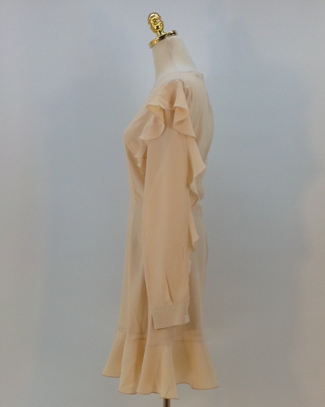 Trussardi Jeans Kleid, Beige, Size 42