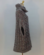 Boss Orange Strick-Poncho, Grau, Size Uni.