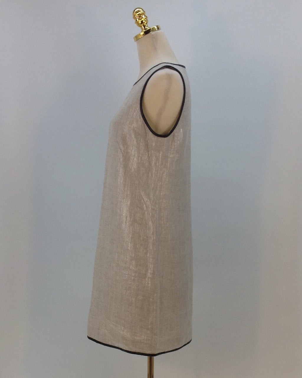 Massimo Dutti Kleid, Beige, Size 40