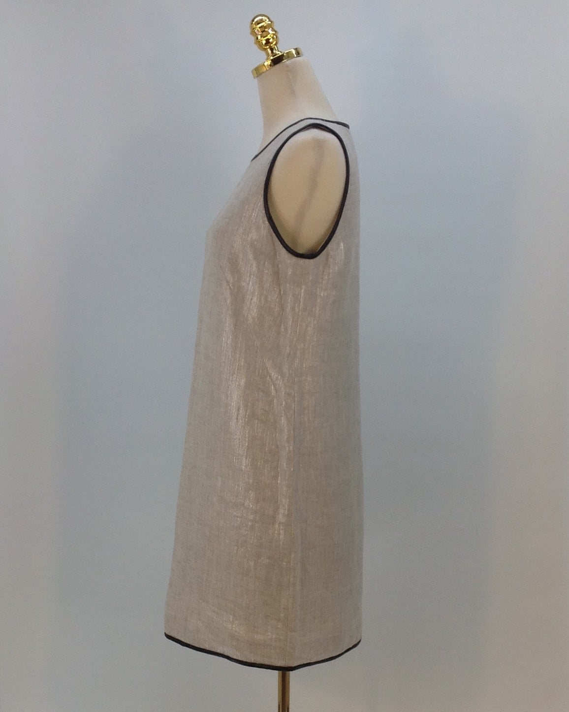 Massimo Dutti Kleid, Beige, Size 40