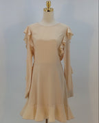 Trussardi Jeans Kleid, Beige, Size 42
