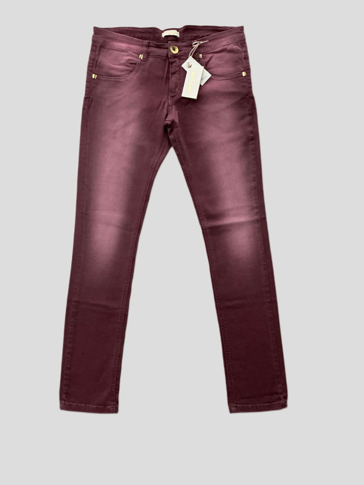 Roberto Cavalli Mädchen Jeans Gr. 142