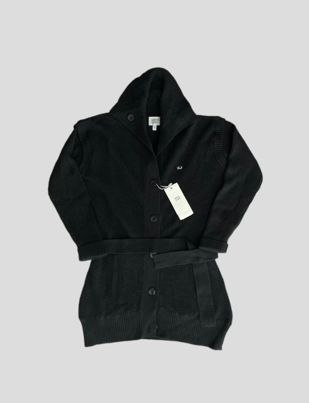 Armani Junior Kinder Strickmantel Gr. 166