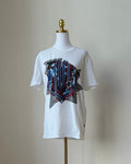Cavalli T-Shirt, Weiß, Size XL