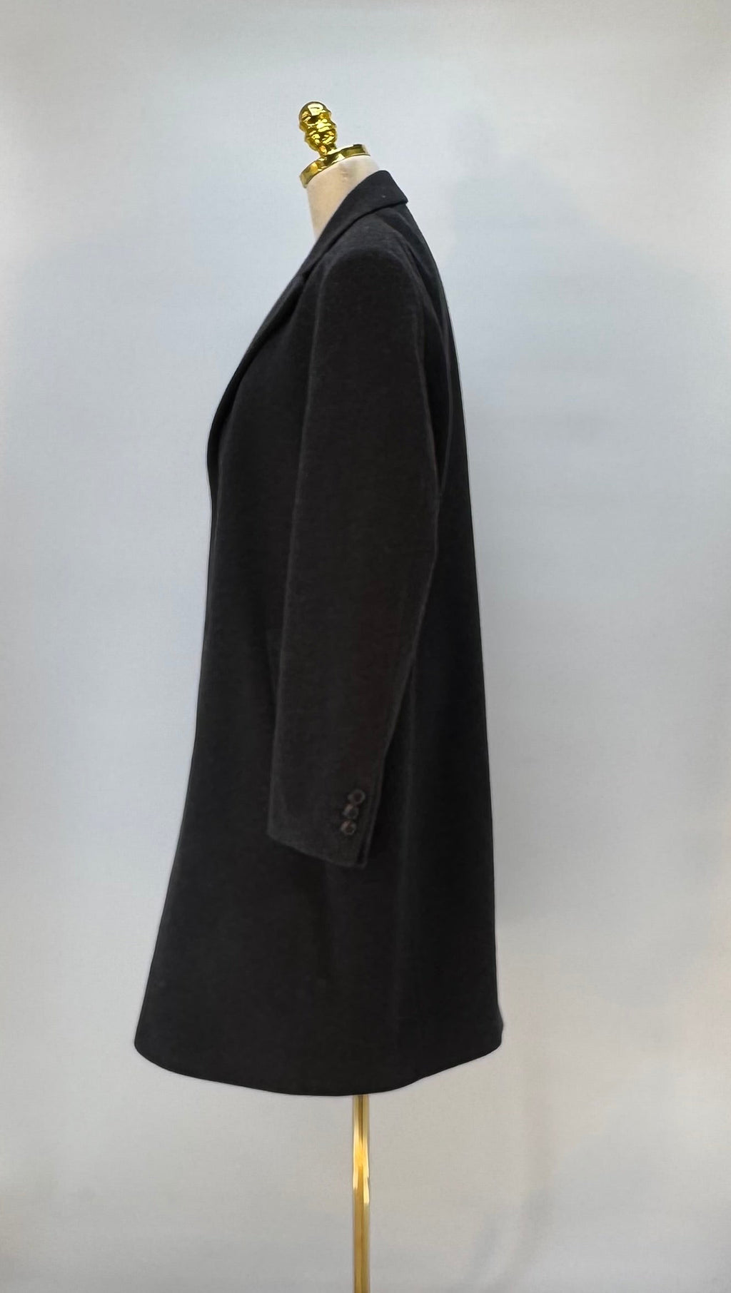 Hugo Boss- Stratus Wollmantel, Schwarz, Size 50