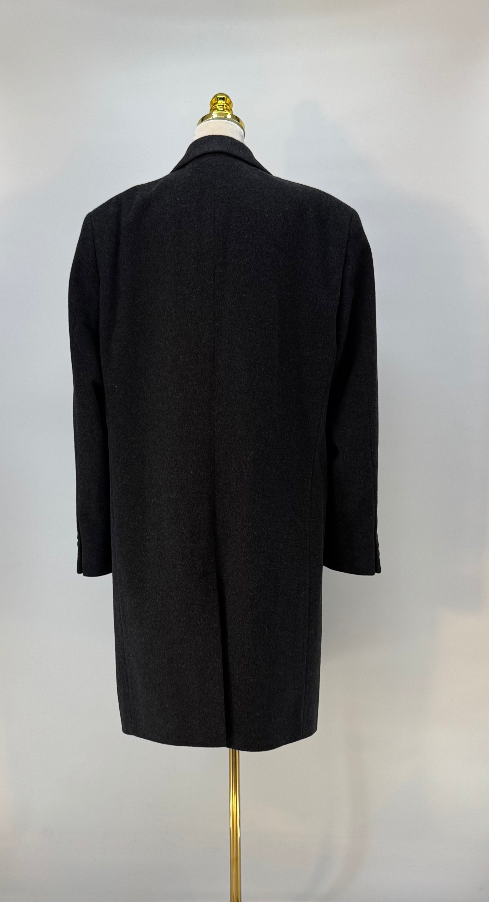 Hugo Boss- Stratus Wollmantel, Schwarz, Size 50