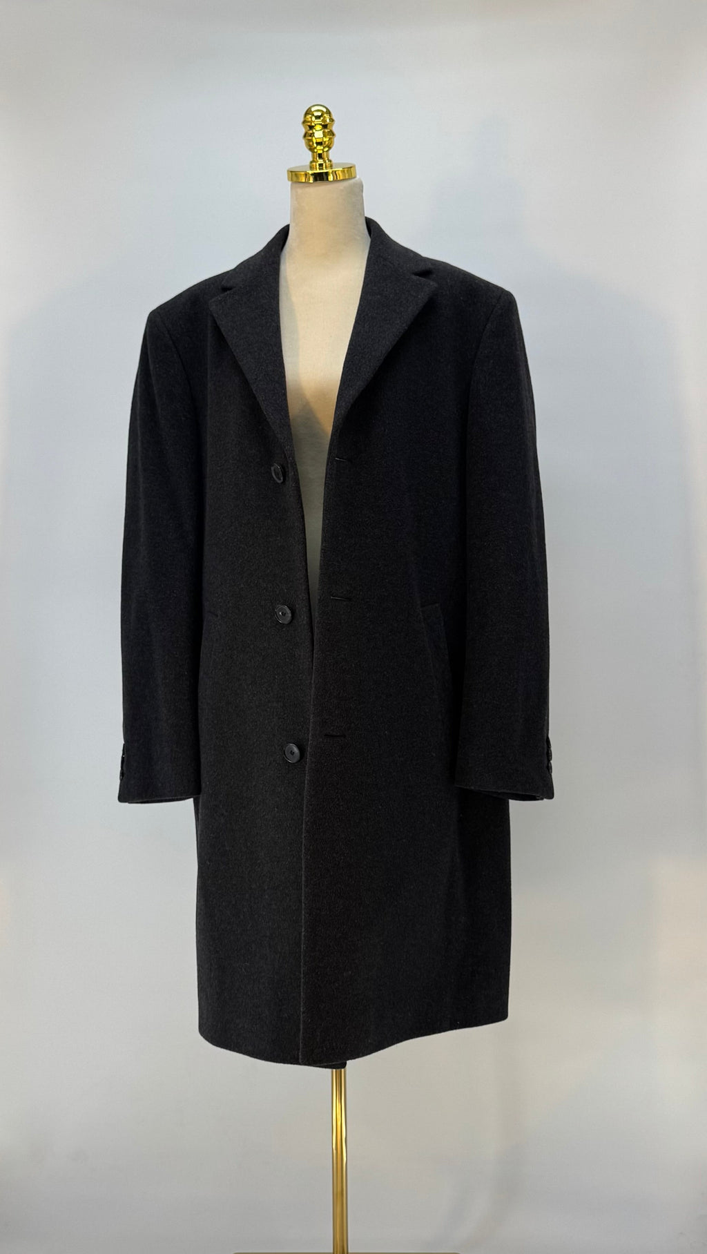 Hugo Boss- Stratus Wollmantel, Schwarz, Size 50