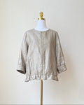 Herno Bluse, goldbeige, Size 40