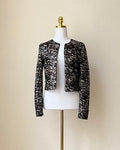 Christian Berg Paillettenblazer, Schwarz, Size 34