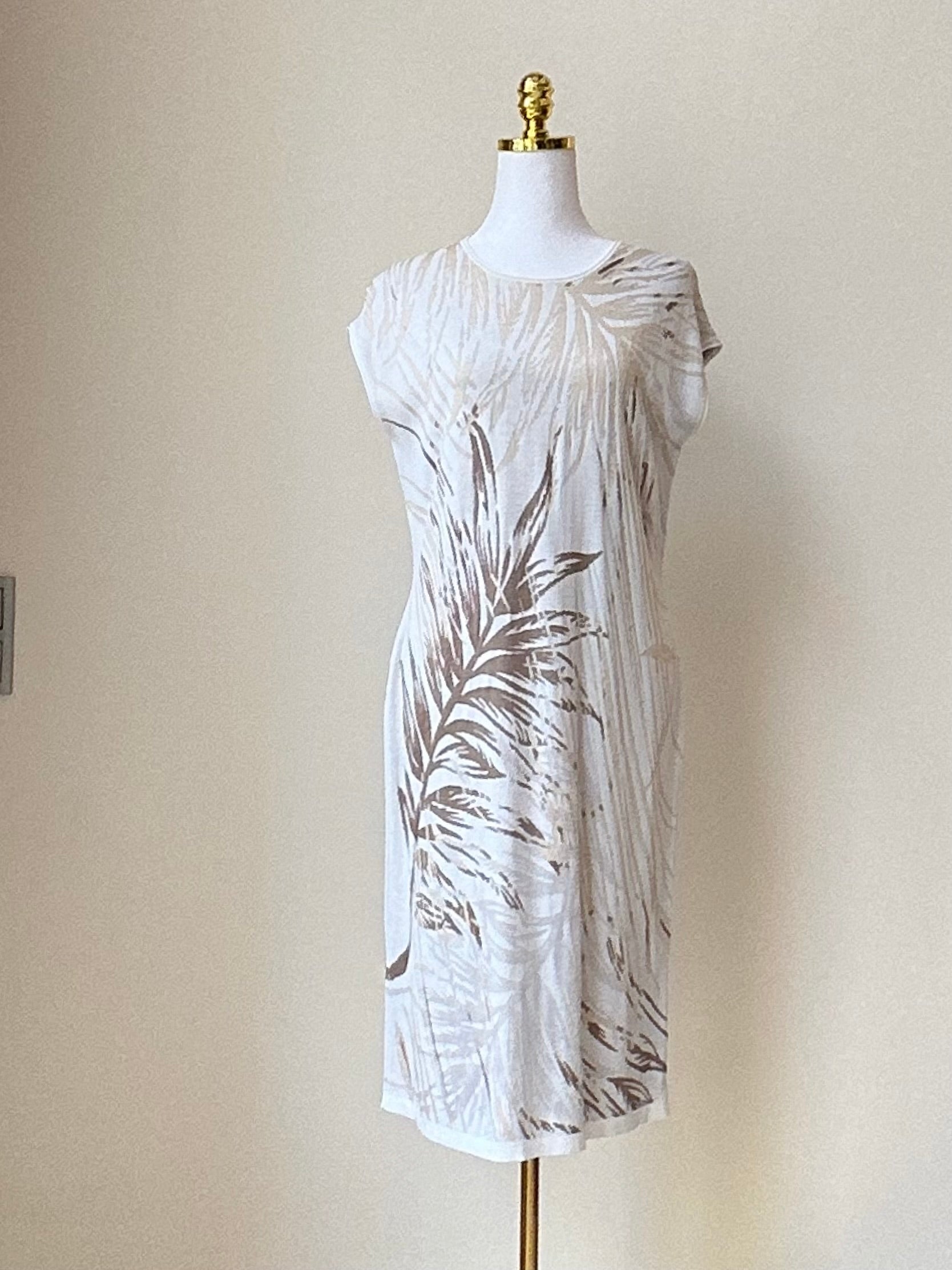 KASH Damen Kleid kurzärmelig Gr. 44