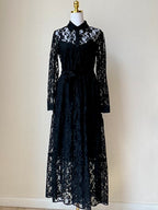 Hugo Boss Damen Spitzenkleid Gr. 34